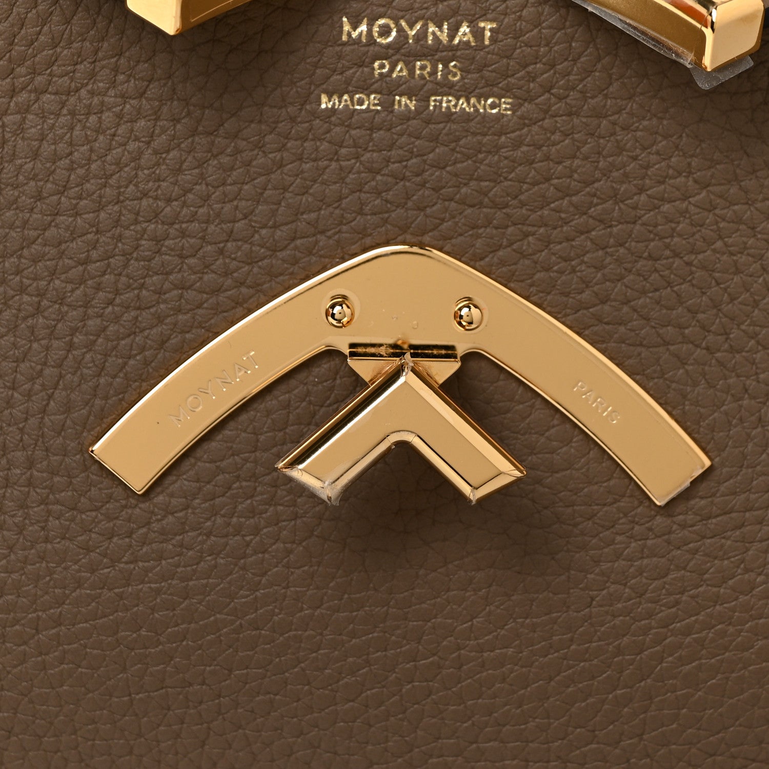 Moynat Taurillon Blush Calfskin Gabby BB Taupe 9 of 11