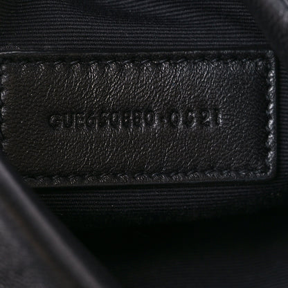 Saint Laurent Lambskin Monogram Loulou Puffer Pouch Clutch Black 7 of 11