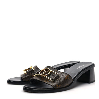 Louis Vuitton Monogram Lock It Mules 40 3 of 8