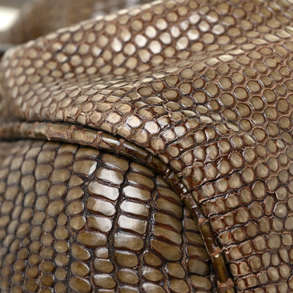 Jimmy Choo Lizard Embossed Calfskin Riki Bag Green 12 of 22