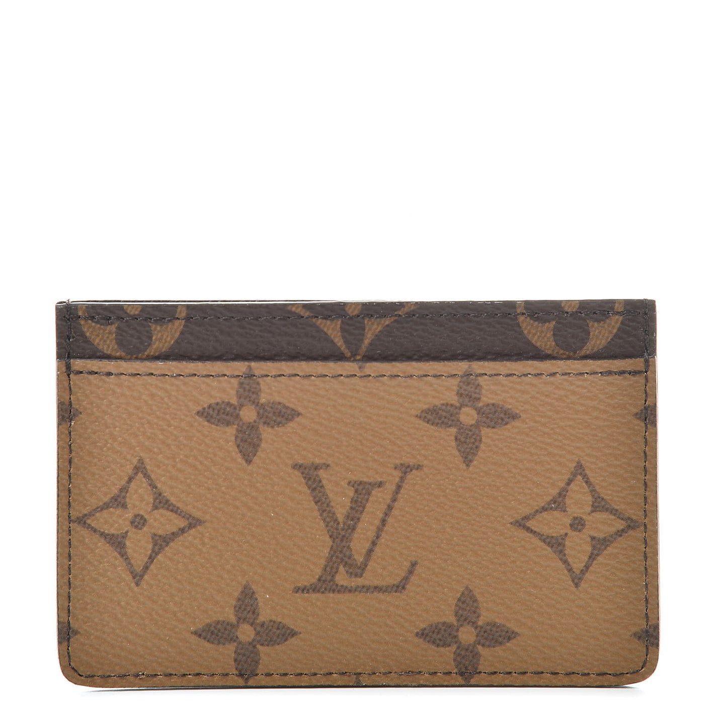 Reverse Monogram Card Holder