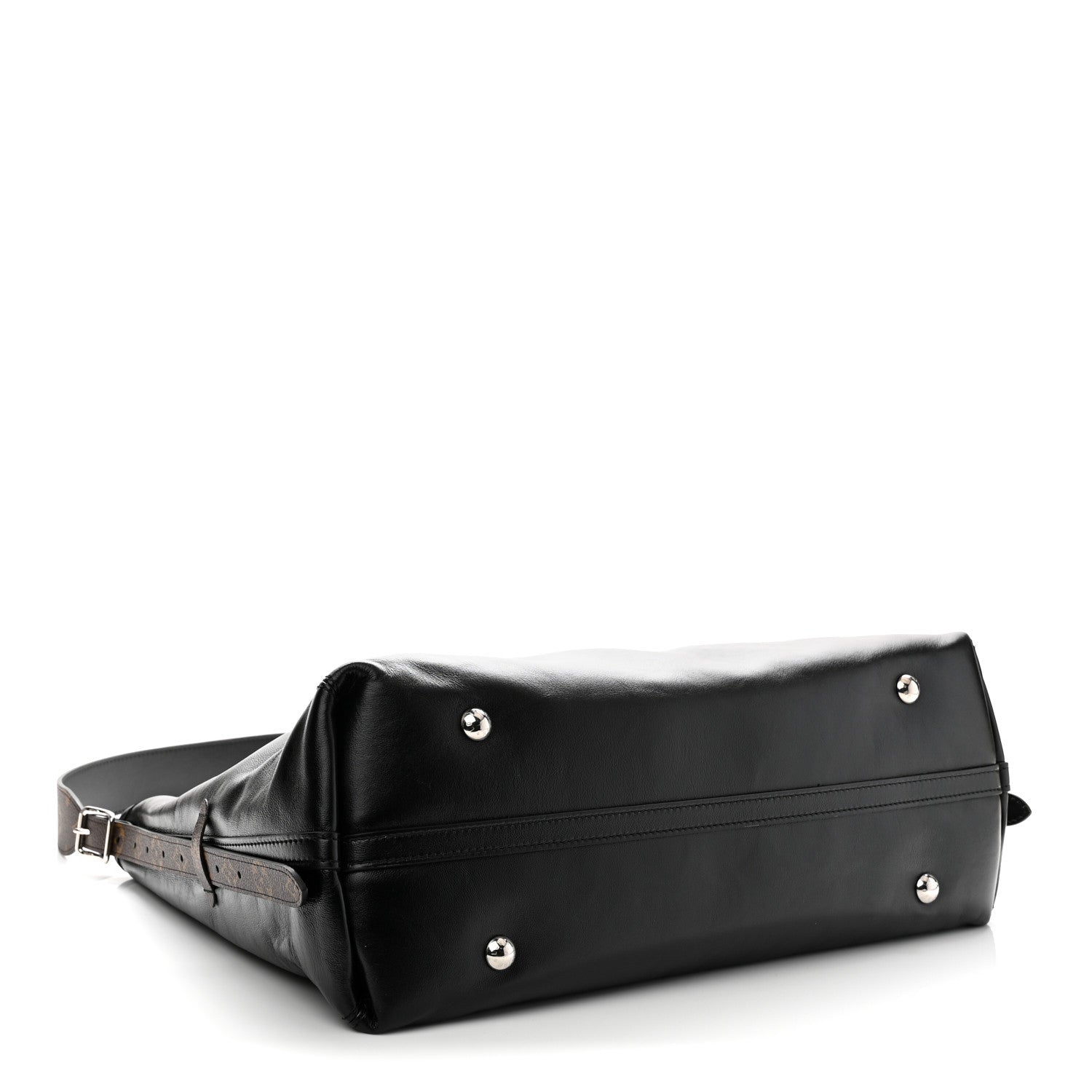 Louis Vuitton Lambskin CarryAll Vibe MM Black 4 of 9