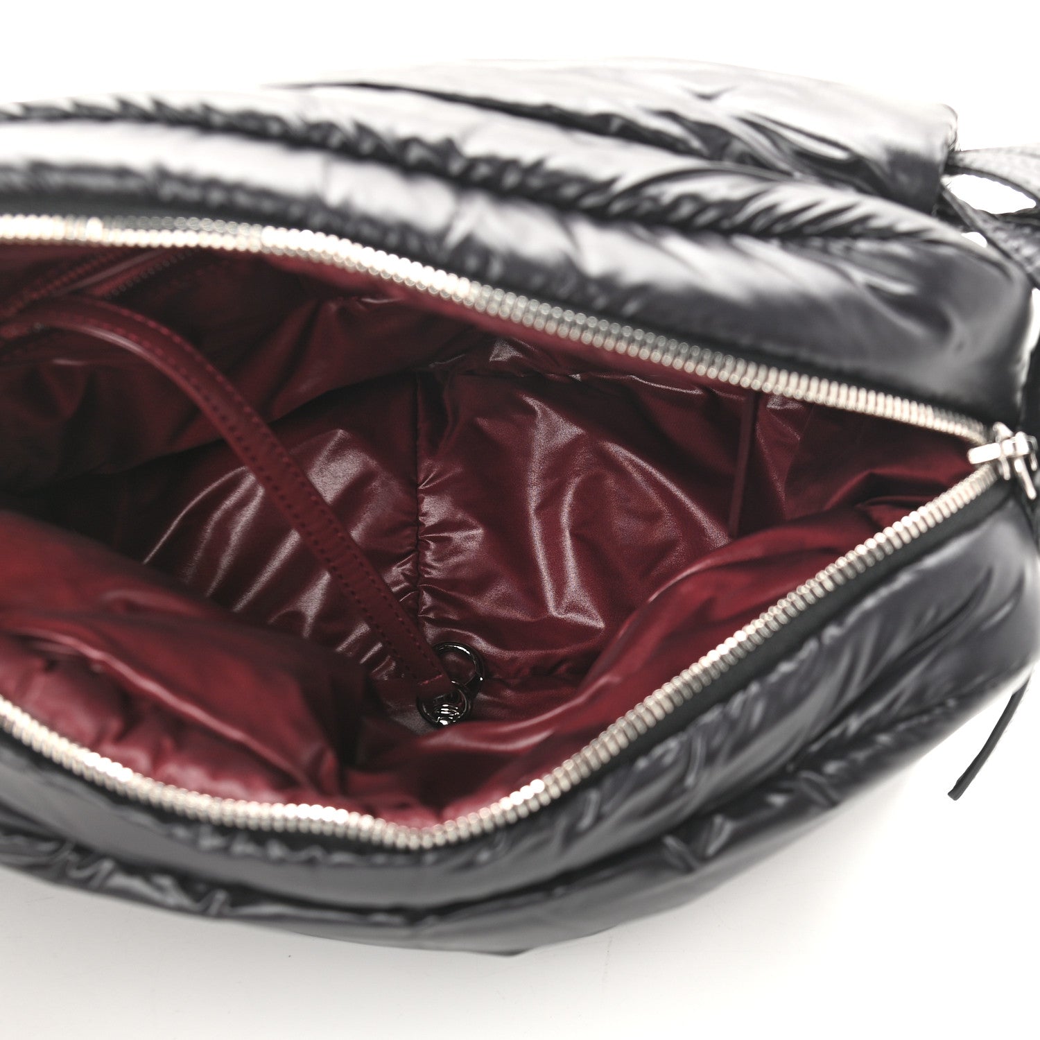 Chanel Nylon Small Coco Cocoon Messenger Bag Black 5 of 9