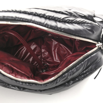Chanel Nylon Small Coco Cocoon Messenger Bag Black 5 of 9