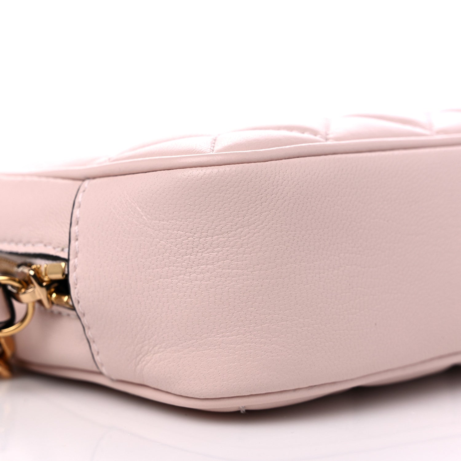 Versace Nappa Quilted La Medusa Camera Bag Light Pink 8 of 9