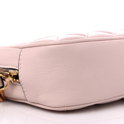 Versace Nappa Quilted La Medusa Camera Bag Light Pink 8 of 9