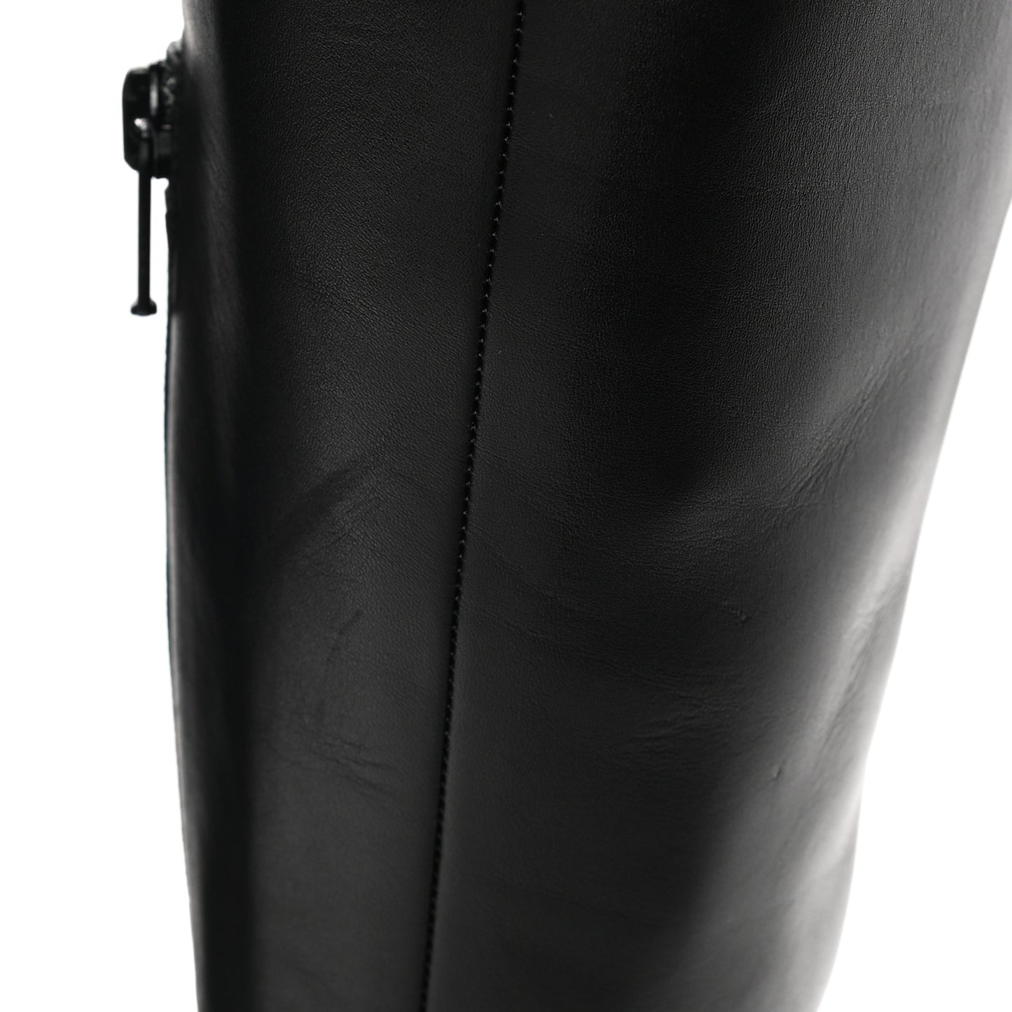 Calfskin Karialta 70 Over The Knee Boots 37.5 Black