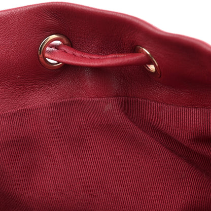 Chanel Lambskin Quilted Small Urban Spirit Backpack Red 11 of 12
