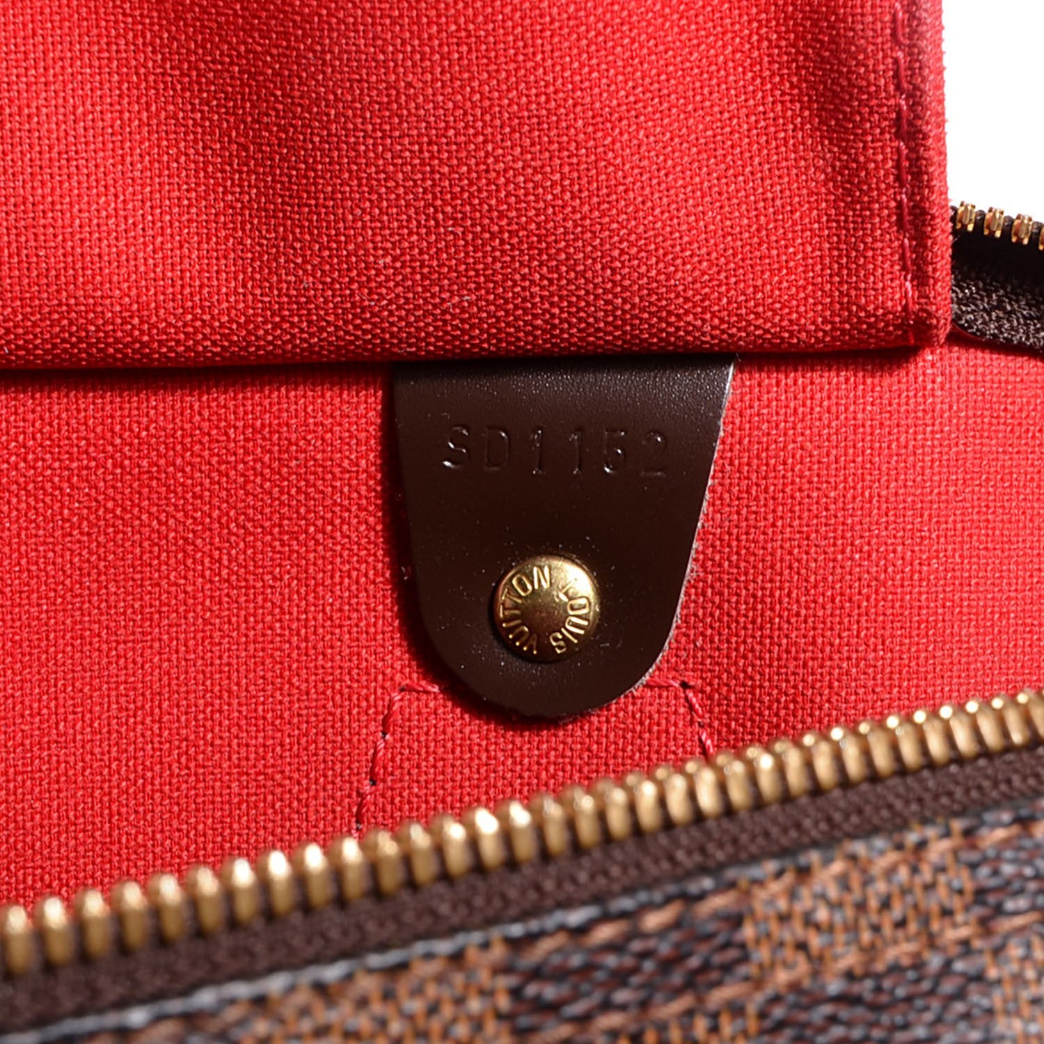 Louis Vuitton Damier Ebene Speedy Bandouliere 35 6 of 8
