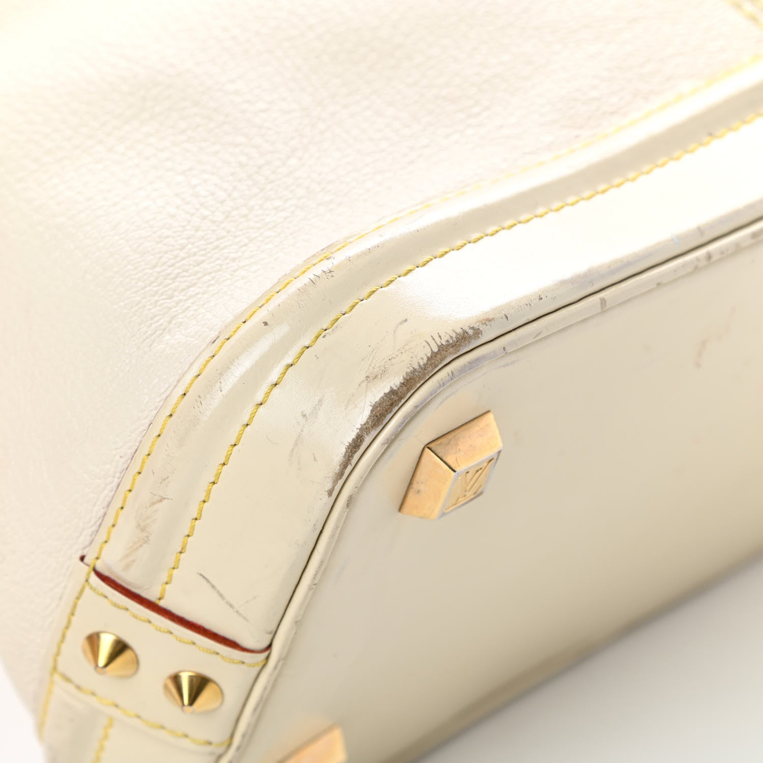 Louis Vuitton Suhali Lockit PM White 9 of 24
