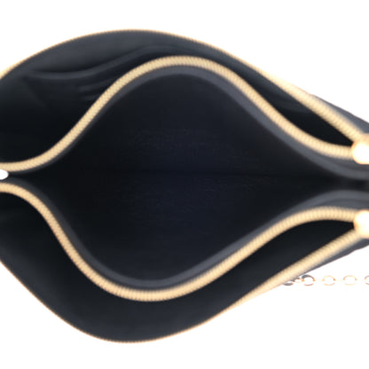 Louis Vuitton Empreinte Double Zip Pochette Black 6 of 12