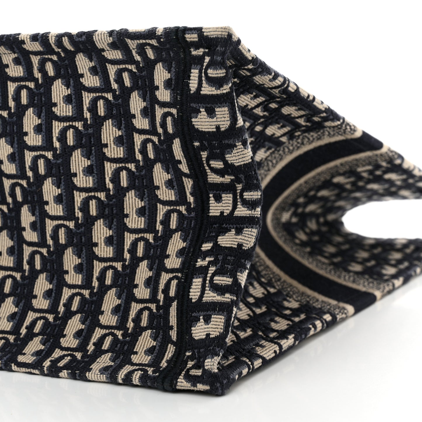 Oblique Large Book Tote Blue Multicolor