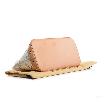Louis Vuitton Monogram Multicolor Alma White 4 of 7