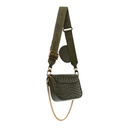 Louis Vuitton Calfskin New Wave Multi Pochette Kaki 3 of 12