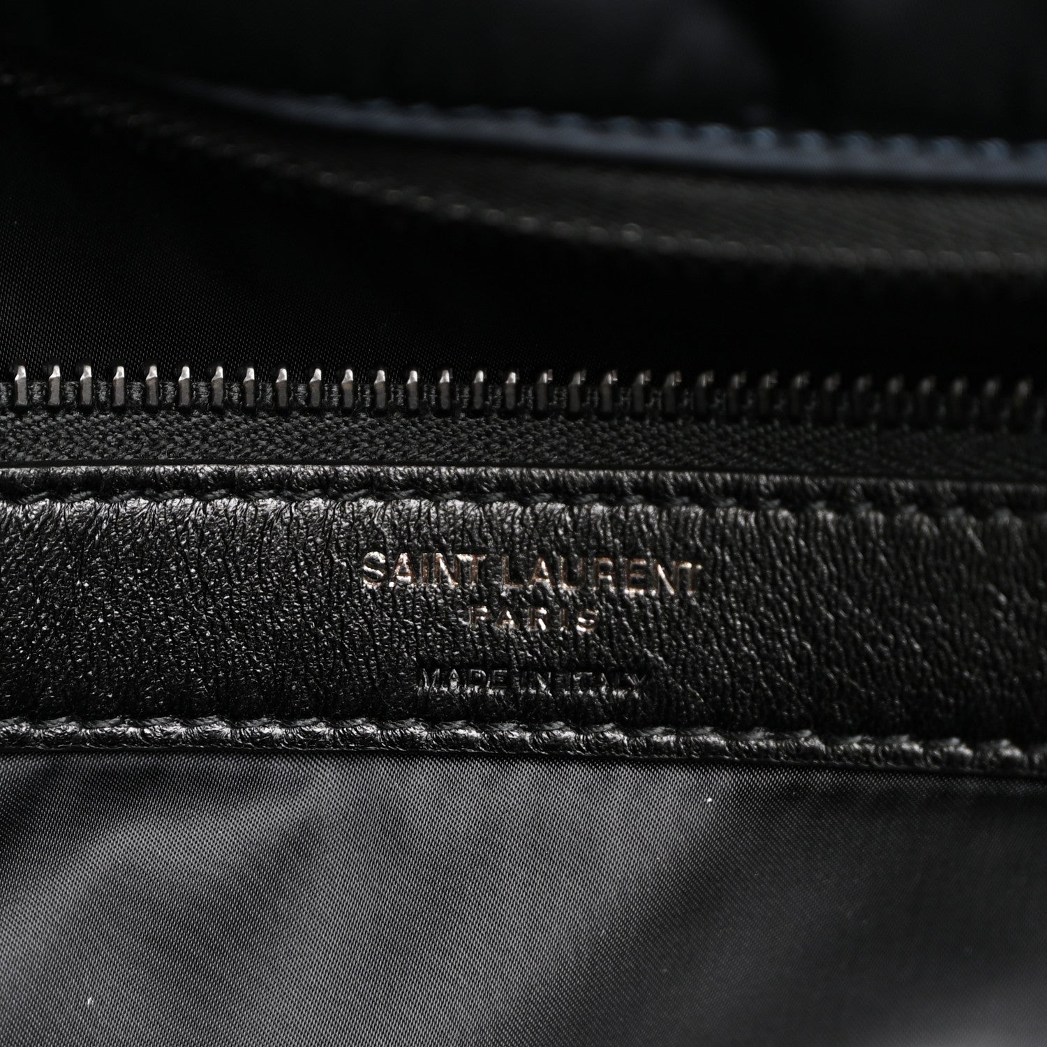 Saint Laurent Econyl Nylon Niki Messenger Black 6 of 10