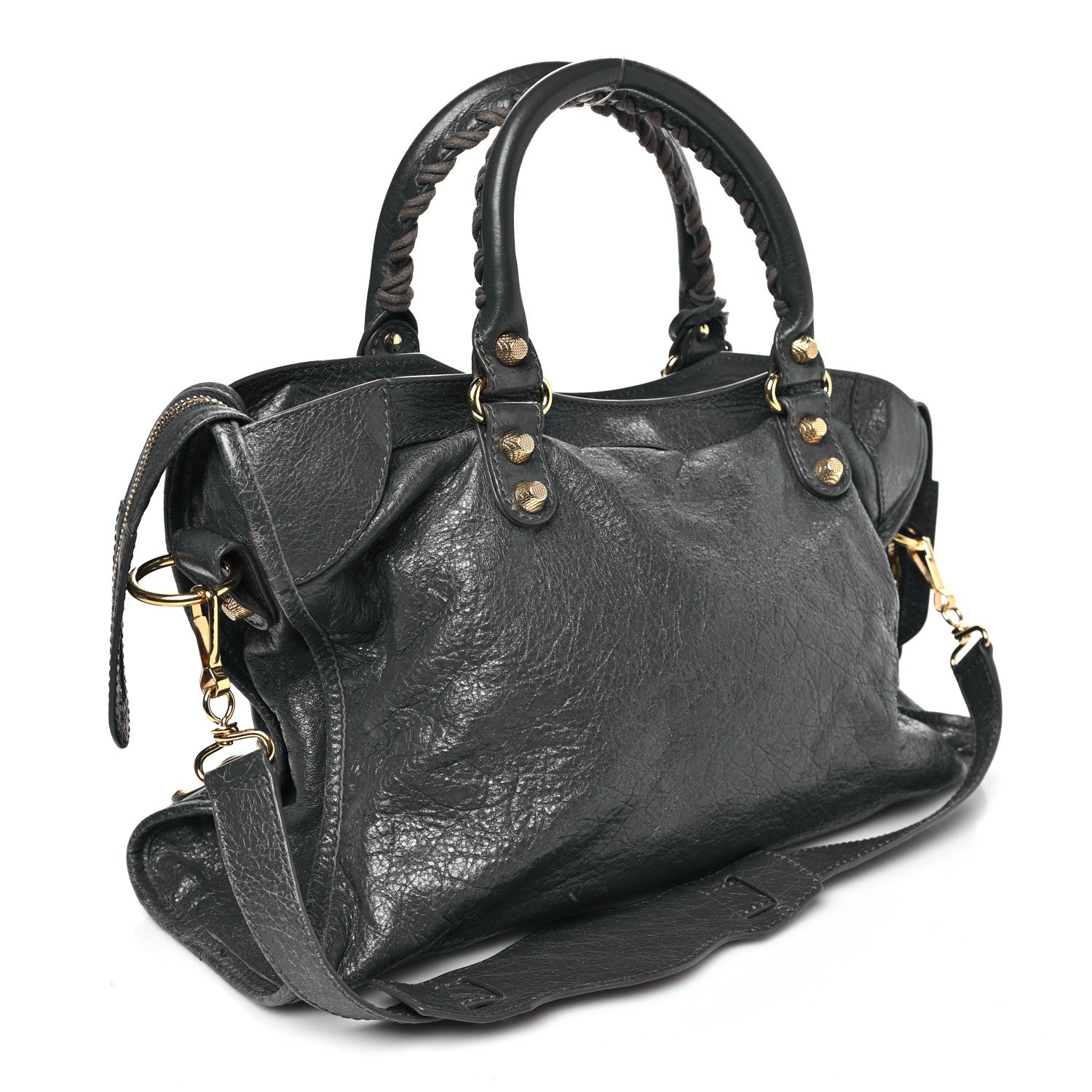 Balenciaga Agneau Giant 12 Gold Hardware City Gris Fossile 3 of 9
