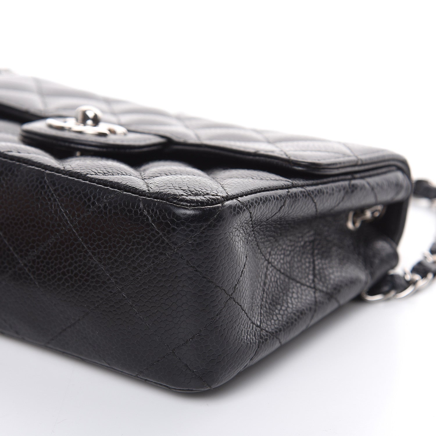 Chanel Caviar Quilted Mini Square Flap Black 10 of 15