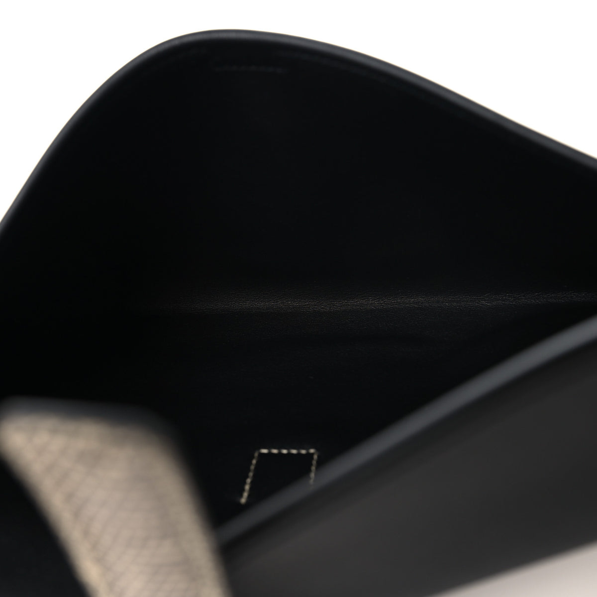 Hermes Swift Lizard Jige Elan Touch 29 Clutch Black Ombre 5 of 7