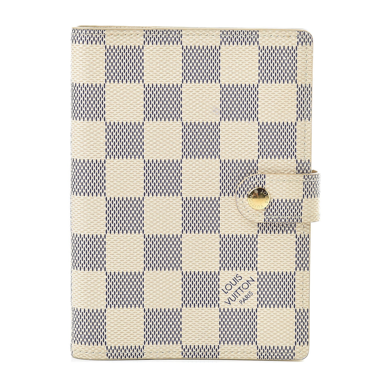 Damier Azur Small Ring Agenda Cover