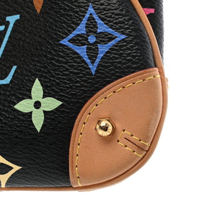 Louis Vuitton Monogram Multicolor Pochette Milla MM Black 10 of 11