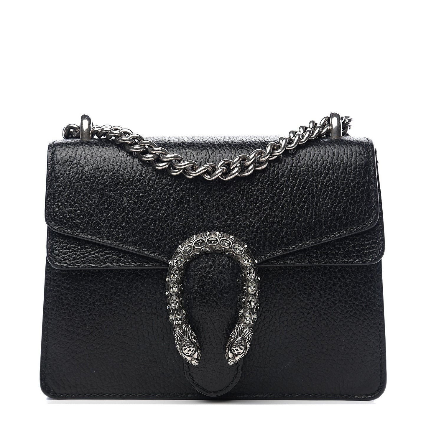 Calfskin Mini Dionysus Shoulder Bag Black