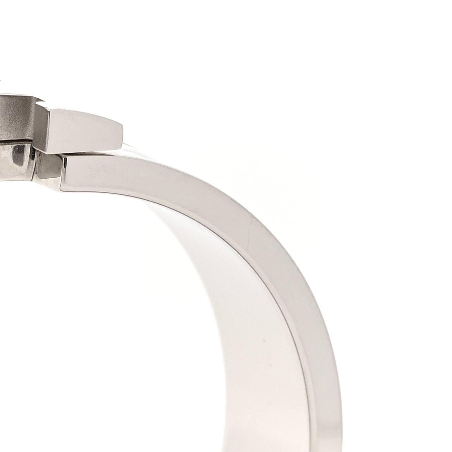 Hermes Enamel Narrow Clic Clac H Bracelet PM White 5 of 6
