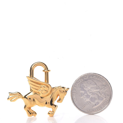 Hermes Pegasus Cadena Lock Gold 2 of 3