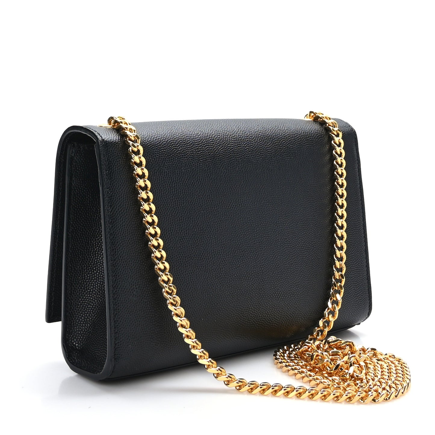 Grain De Poudre Small Monogram Kate Satchel Black