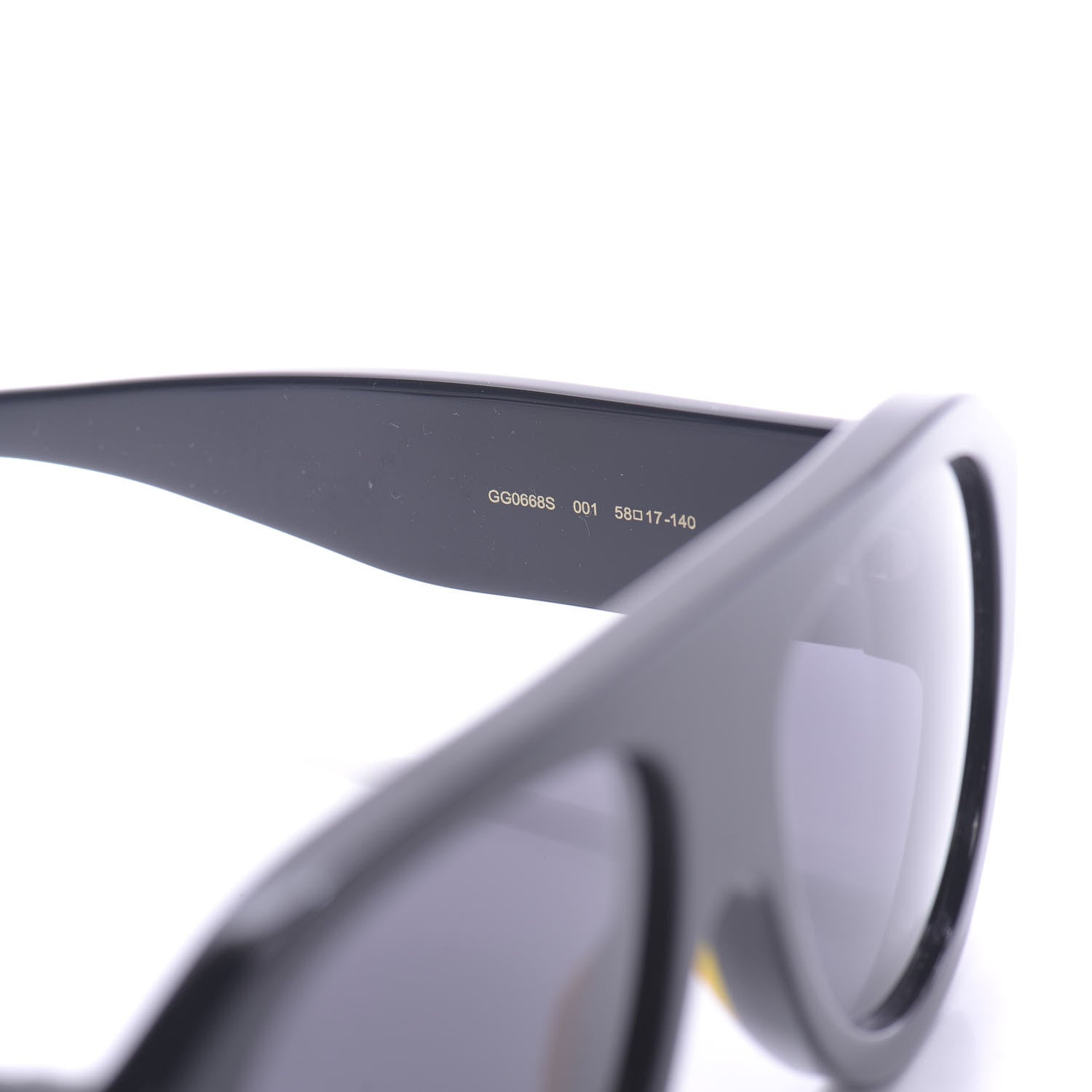 Gucci Acetate Aviator Sunglasses GG0668S Black 5 of 11