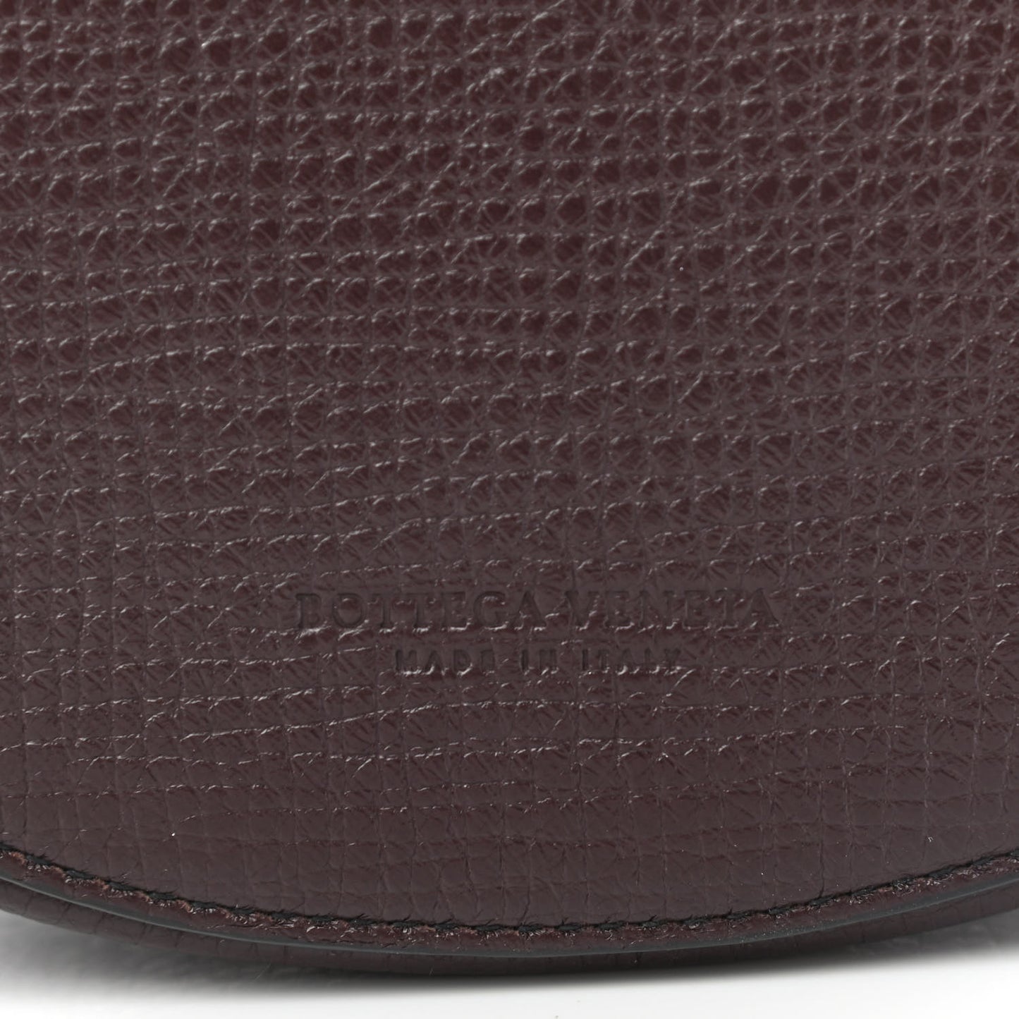 Palmellato Calfskin Rounded Belt Bag Oxblood