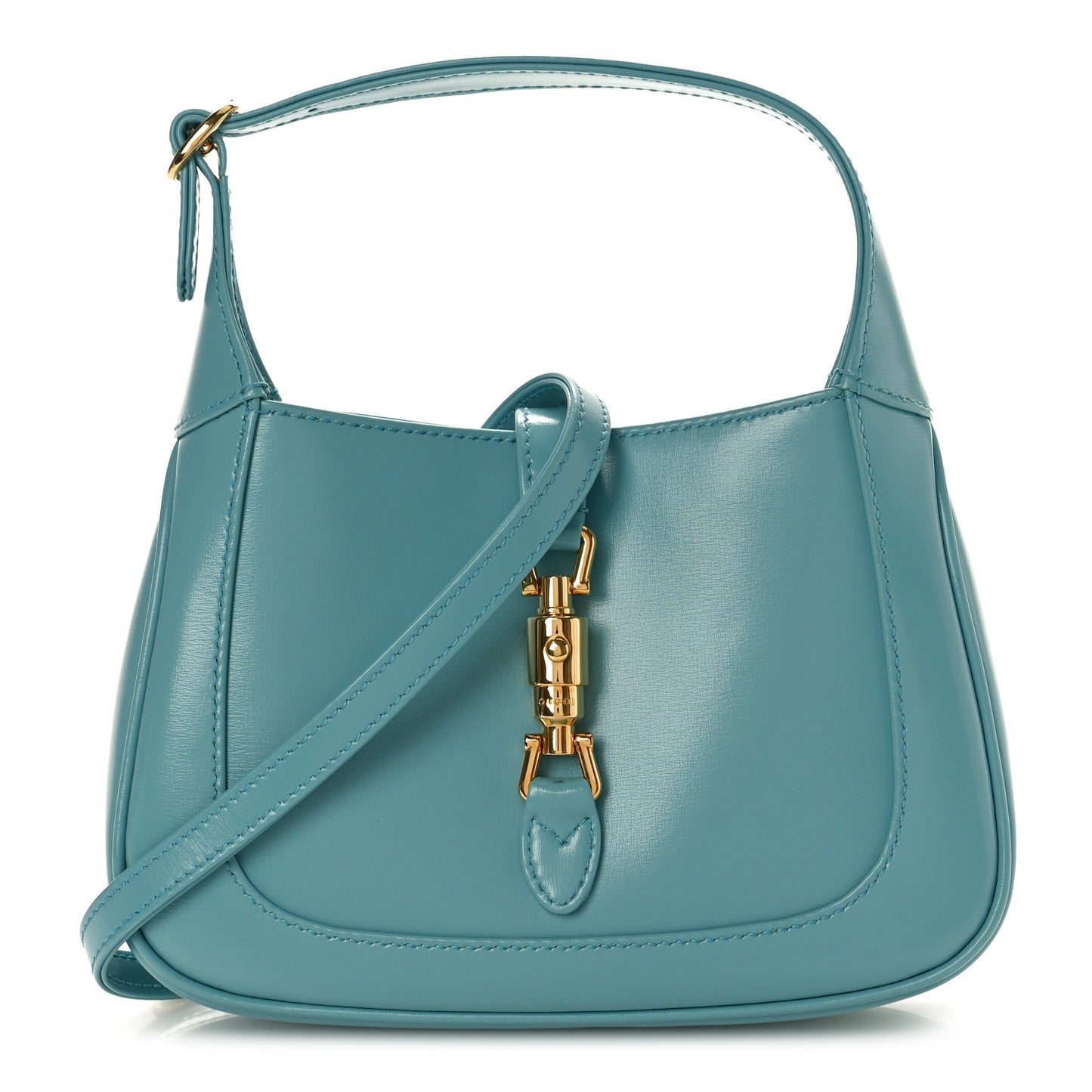 Boarded Dyana Lux Calfskin Mini Jackie 1961 Hobo Dusty Azure