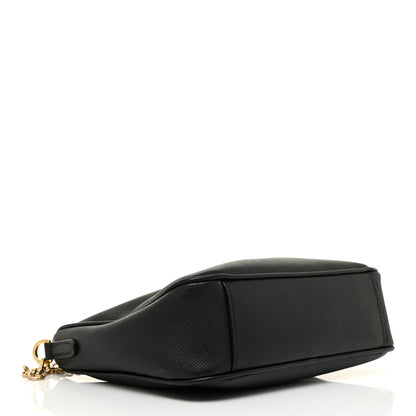 Prada Saffiano Lux Re-Edition 2005 Shoulder Bag Black 3 of 12