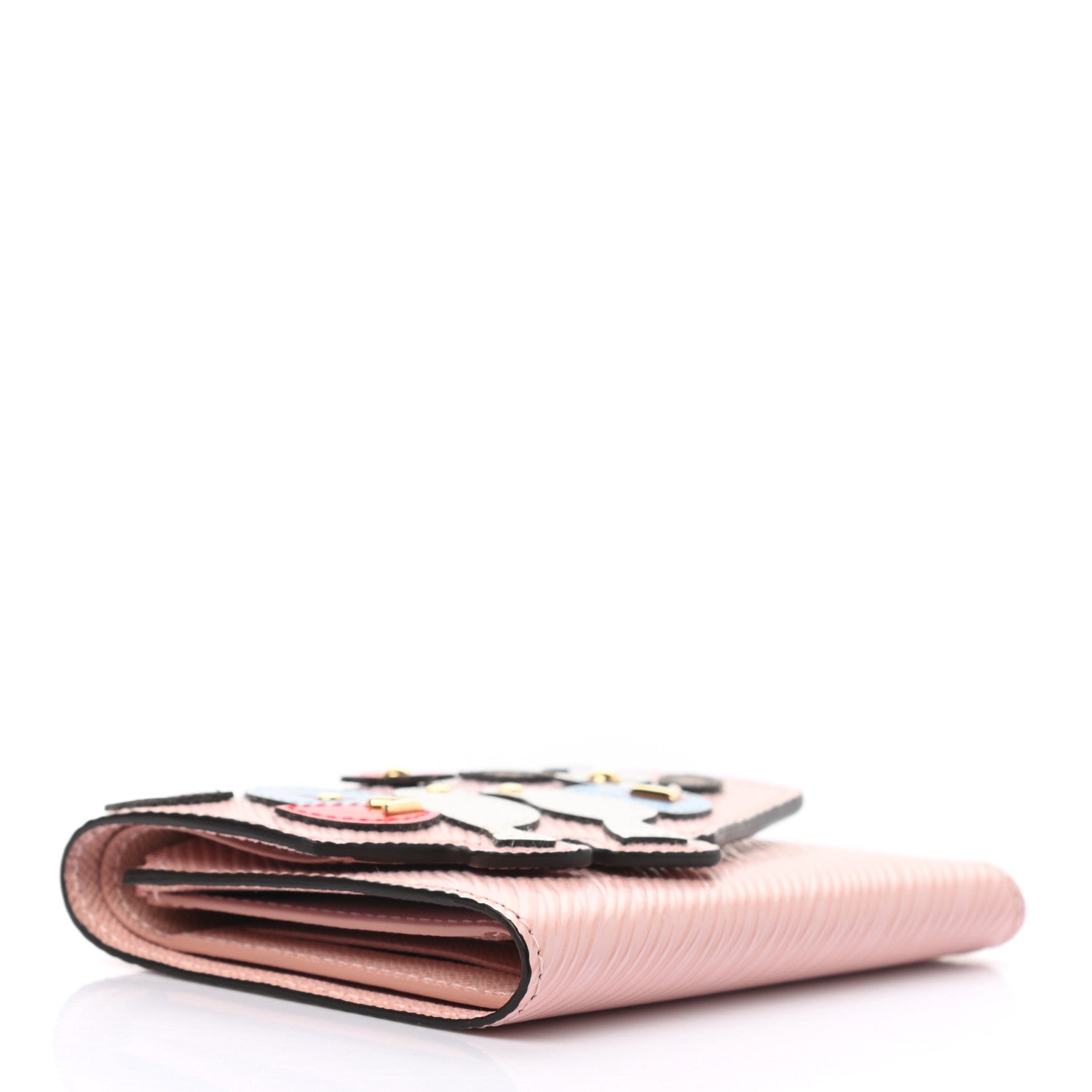 Louis Vuitton Epi Birds Victorine Wallet Rose Ballerine 4 of 7