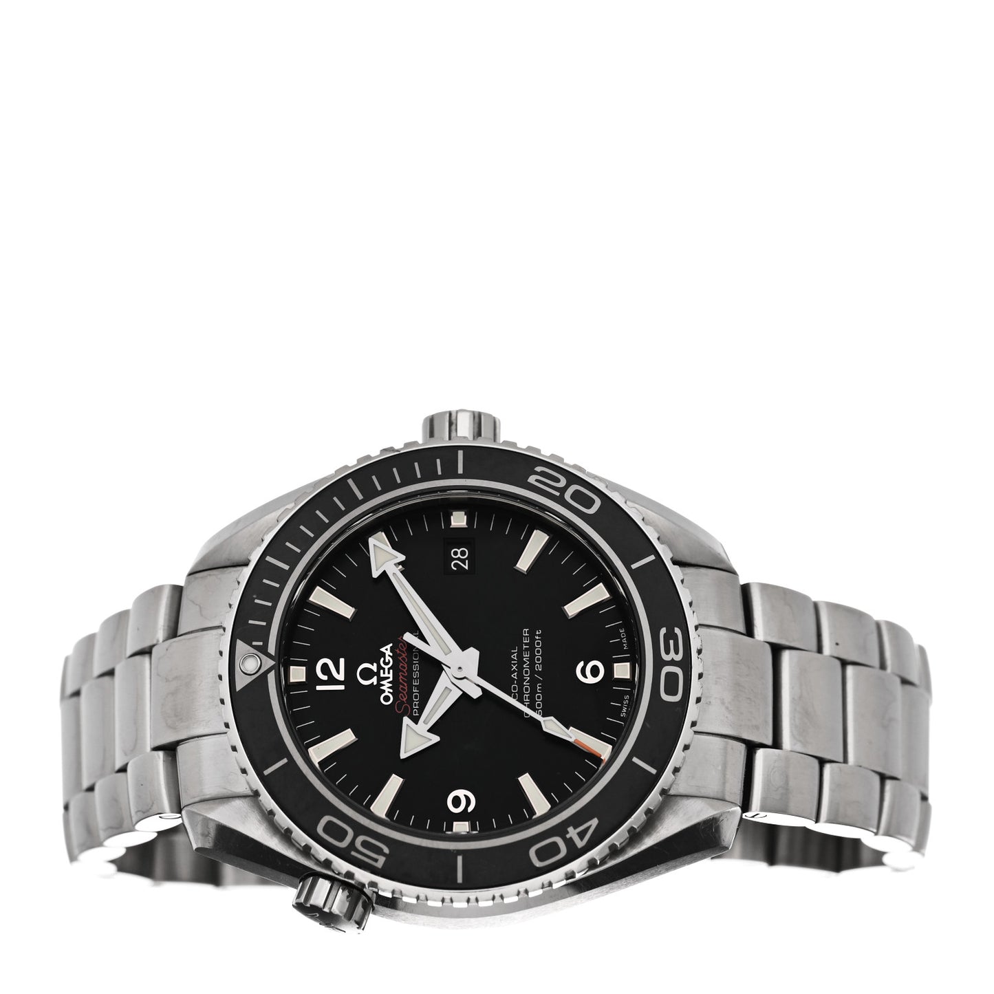 Stainless Steel 45.5mm Seamaster Planet Ocean Automatic Watch Black 232.30.46.21.01.001