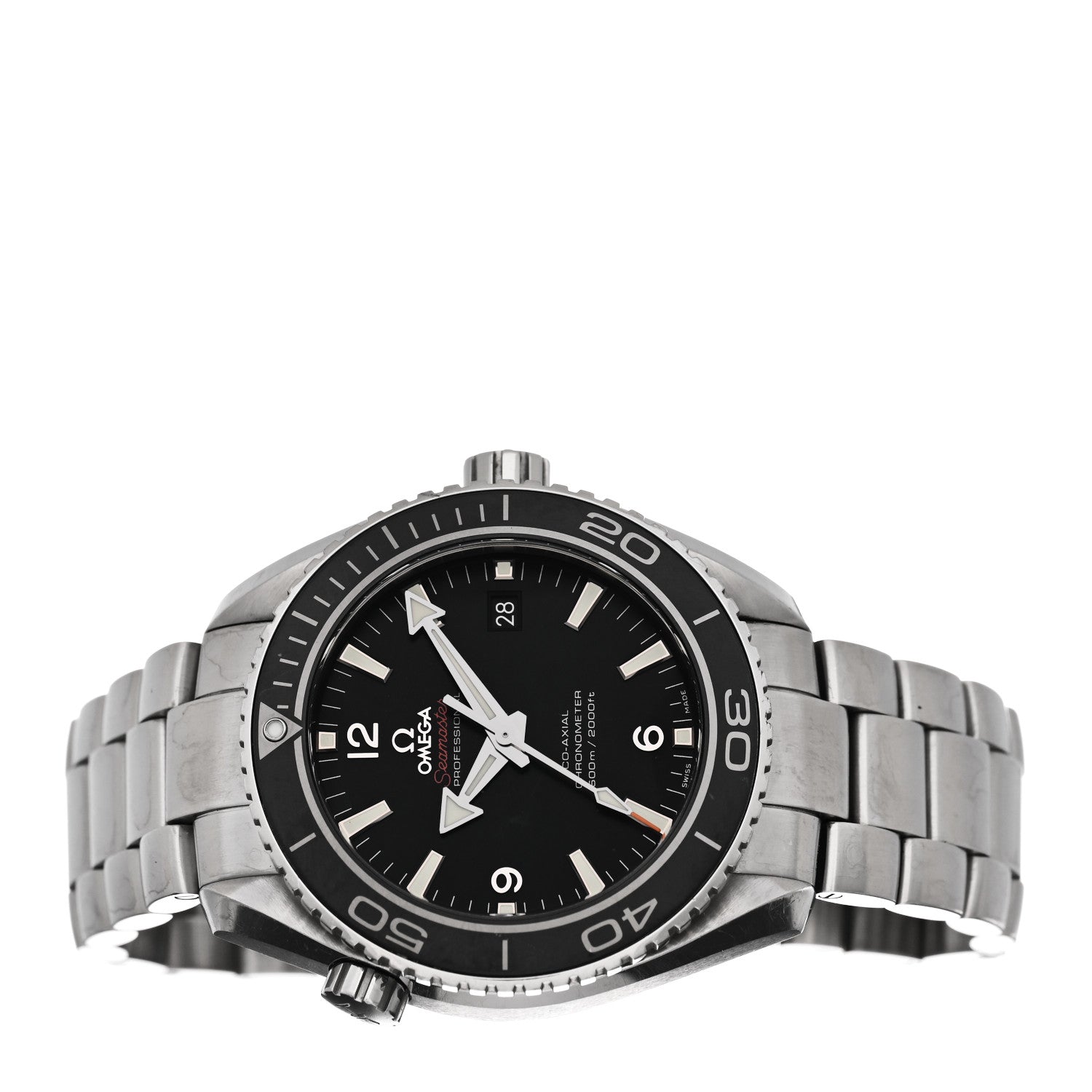 Omega Stainless Steel 45.5mm Seamaster Planet Ocean Automatic Watch Black 232.30.46.21.01.001 2 of 5