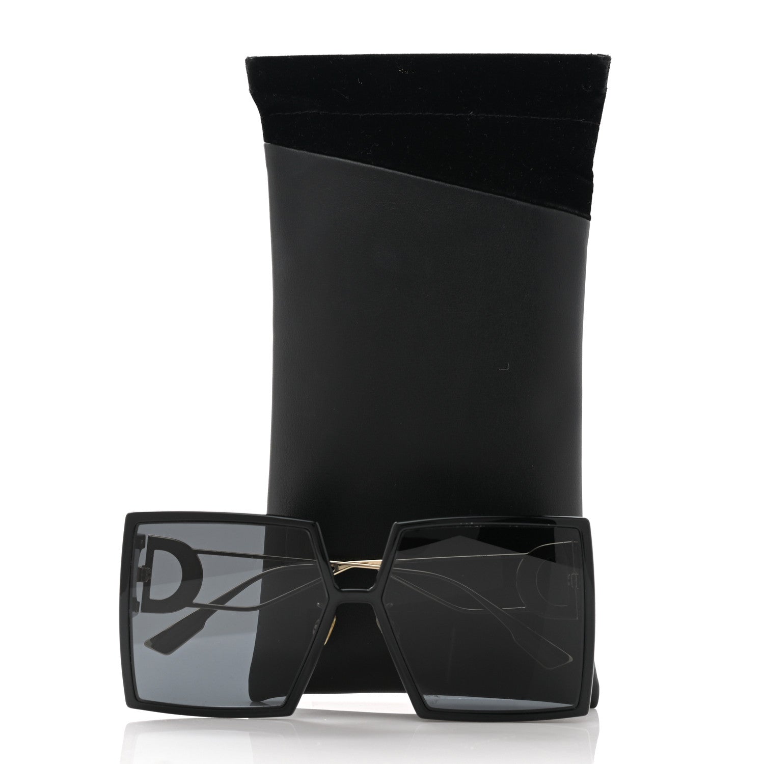Christian Dior Square 30 Montaigne Sunglasses Black 9 of 9