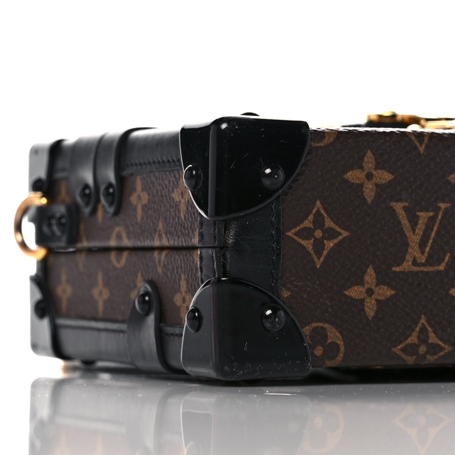 Louis Vuitton Monogram Petite Malle Black 8 of 17