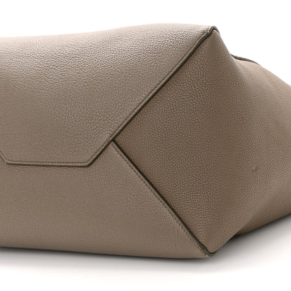 Celine Soft Grained Calfskin Small Belt Cabas Phantom Taupe 11 of 17