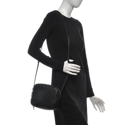 Gucci Guccissima Mini Bree Messenger Bag Black 2 of 6