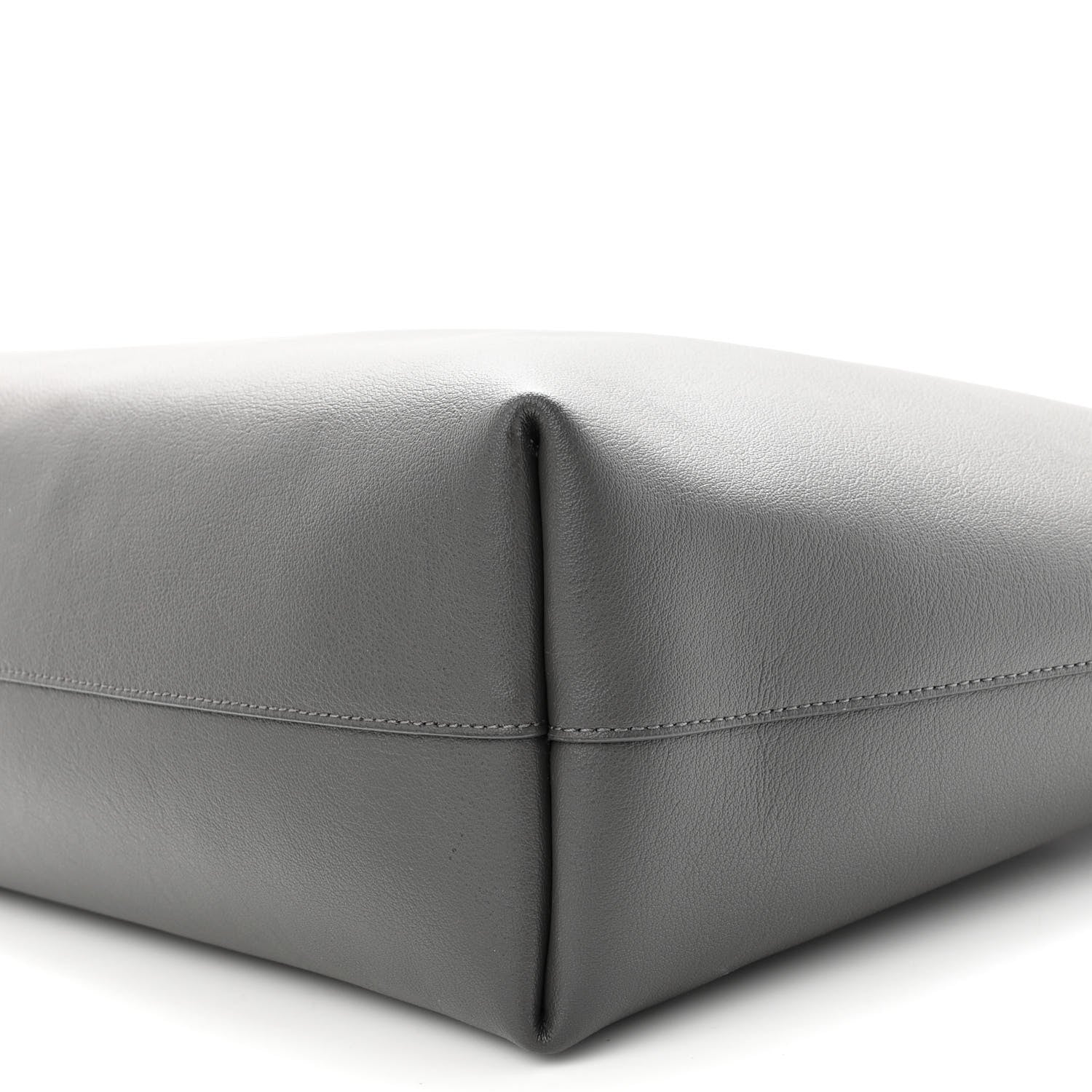 Saint Laurent Calfskin Large Shopping Tote Pebble 9 of 9