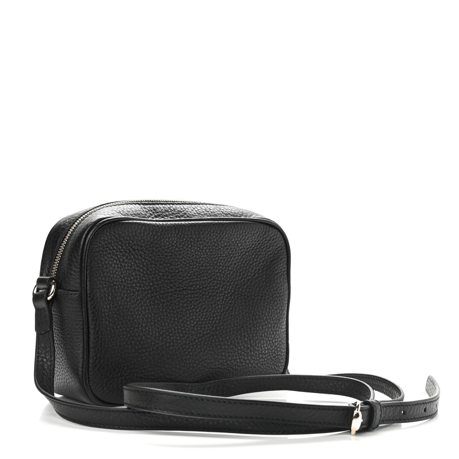 Gucci Pebbled Calfskin Small Soho Disco Bag Black 3 of 10