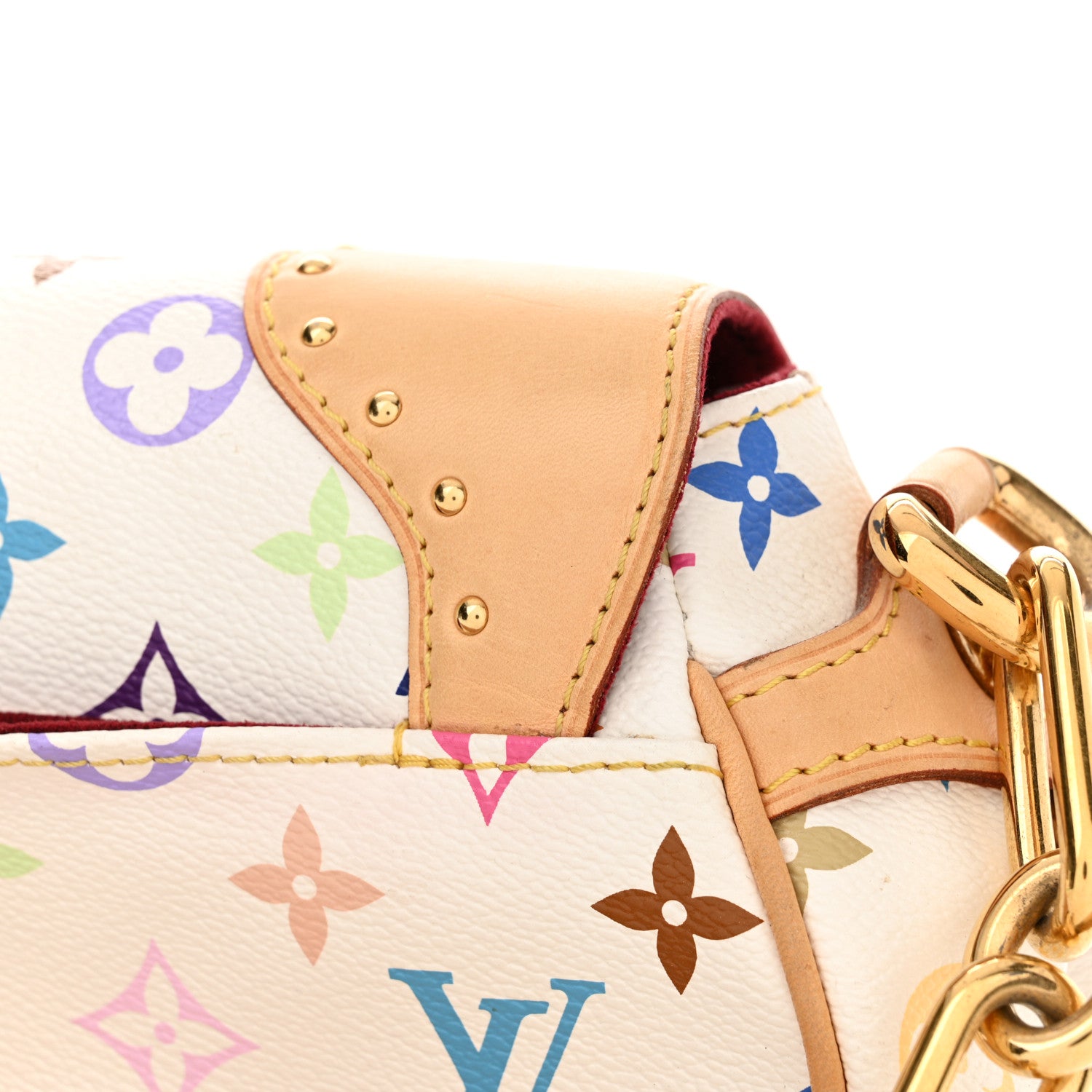 Louis Vuitton Monogram Multicolor Marilyn White 11 of 12