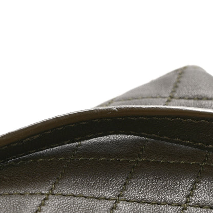 Saint Laurent Lambskin Quilted Gaby Zipped Pouch 14 of 14