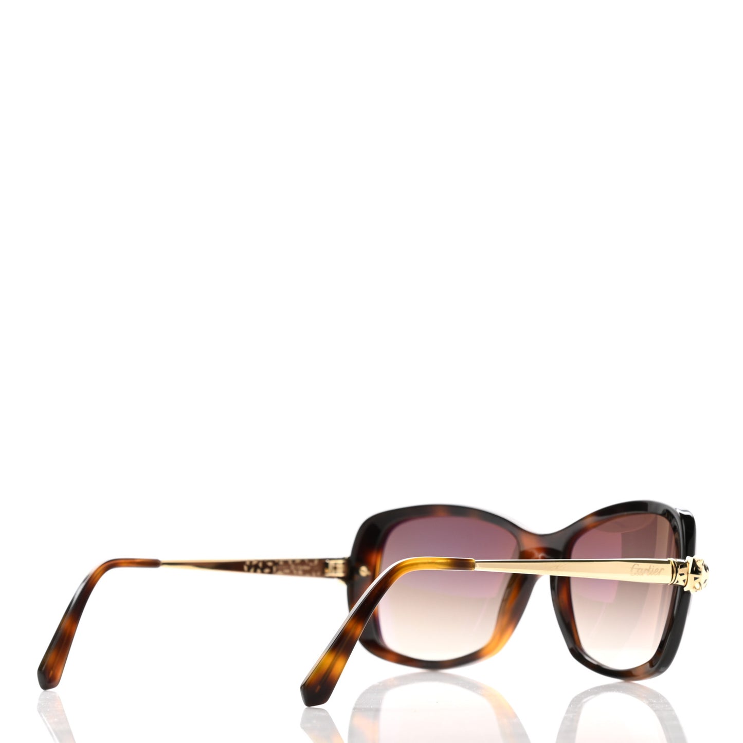 Panthere Wild De Cartier Sunglasses Brown