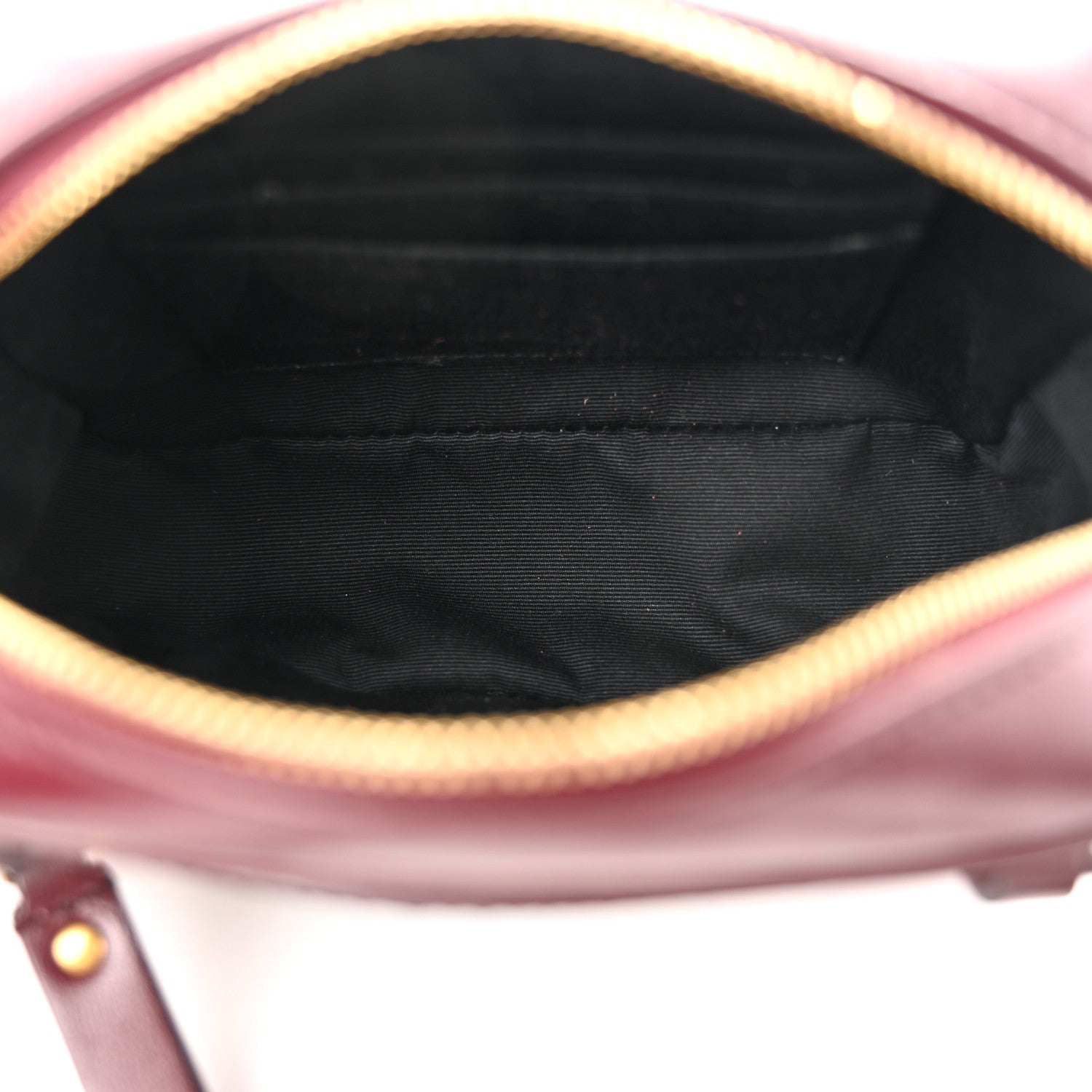 Saint Laurent Calfskin Matelasse Monogram Lou Belt Bag Legion Red 5 of 10