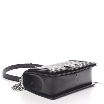 Chanel Caviar Quilted Medium Boy Flap Black 4 of 11