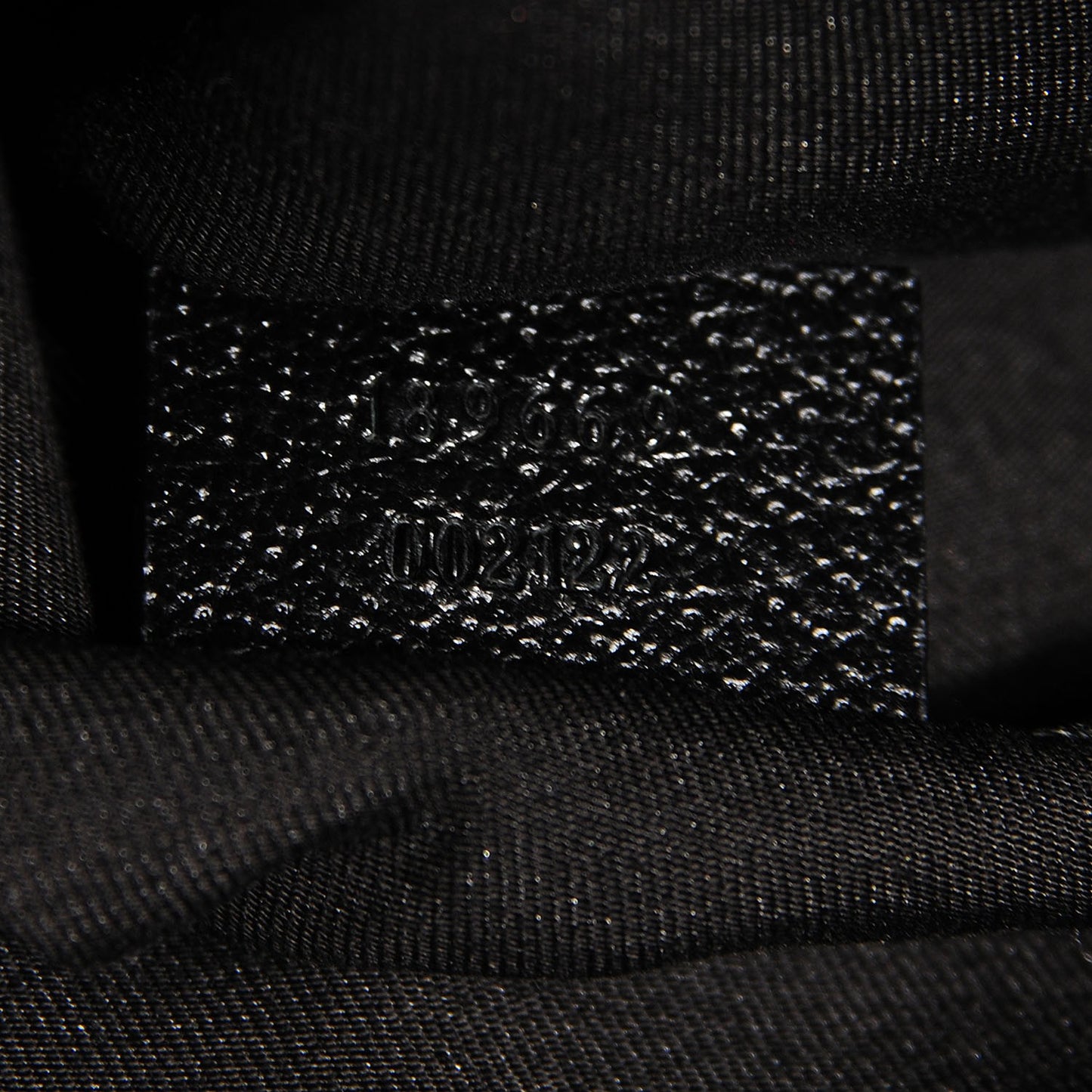 GG Monogram Medium Web Handle Vertical Tote Black