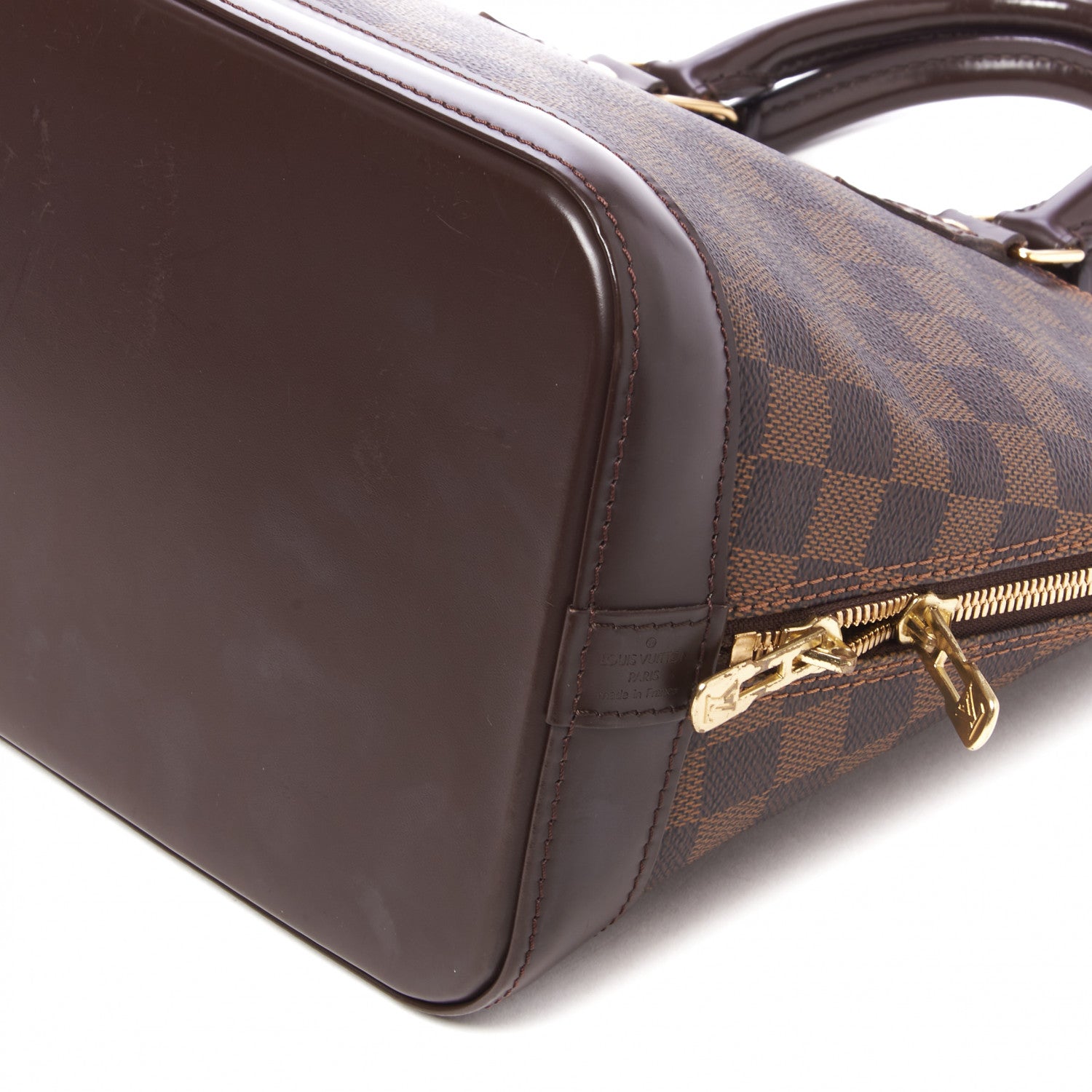 Louis Vuitton Damier Ebene Alma PM 4 of 8
