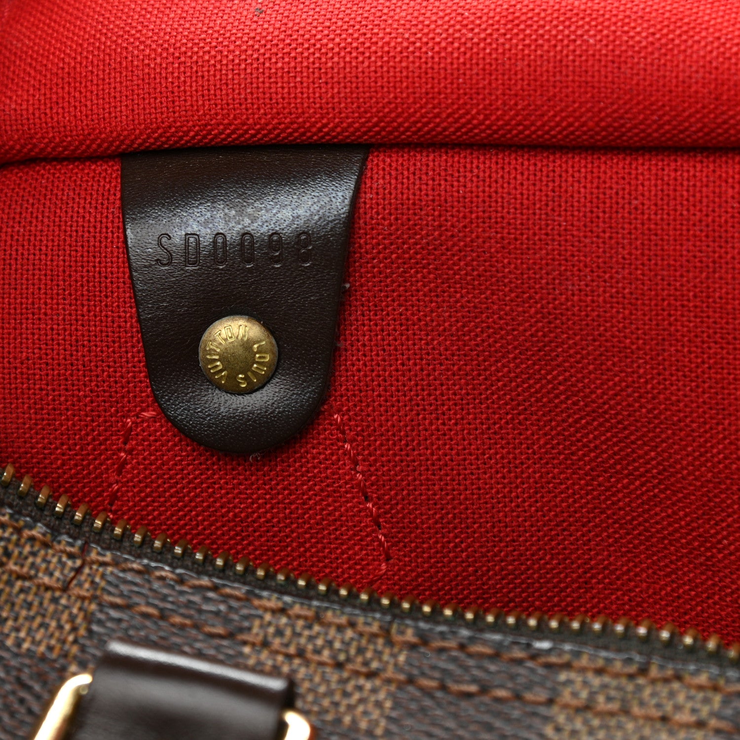 Louis Vuitton Damier Ebene Speedy 30 7 of 20