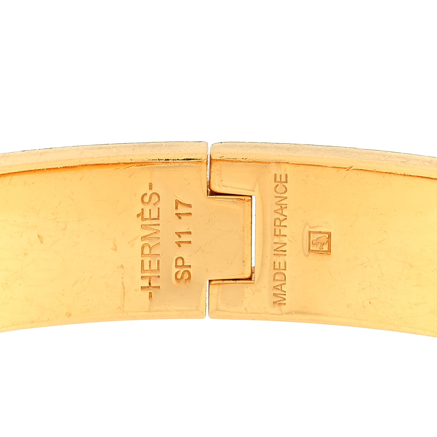 Hermes Enamel Narrow Clic Clac H Bracelet PM Makeup 3 of 3